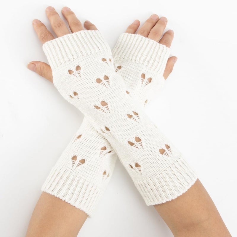BXCNCKD Grunge Glove Accessories Fairy grunge clothes Crochet aesthetic arm warmer Goblincore accessories - Image 2